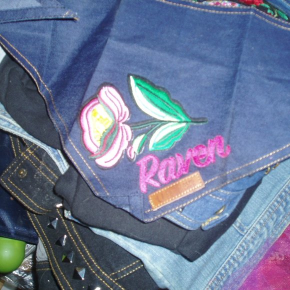 Pethaus Denim Dog Jacket "Lady Rider" and Bandana - Picture 4 of 7